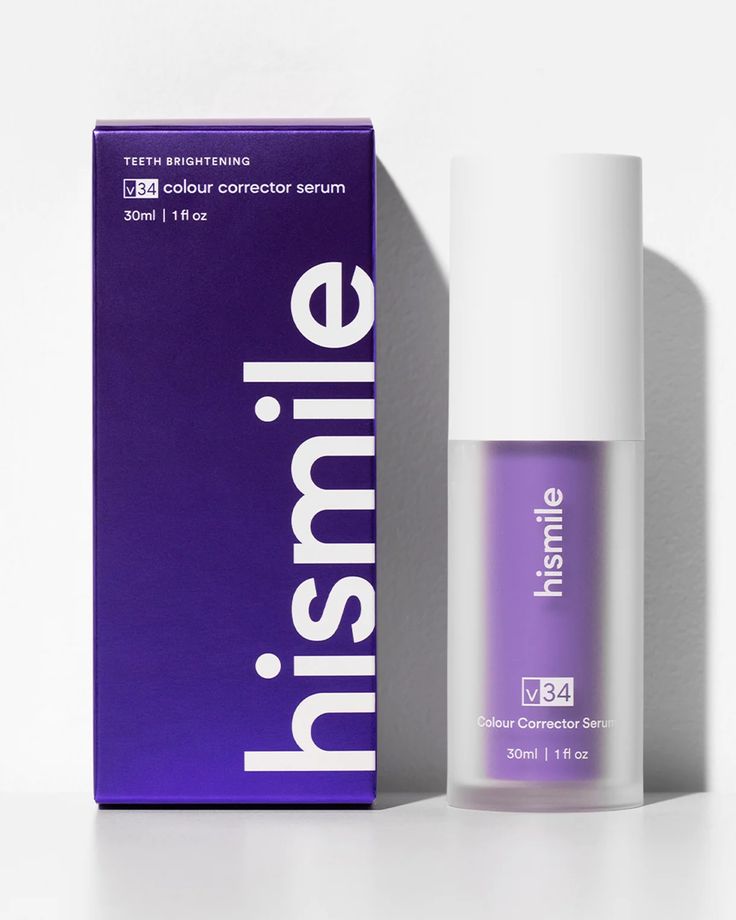 Hismile v34 Teeth Whitening Purple Toothpaste